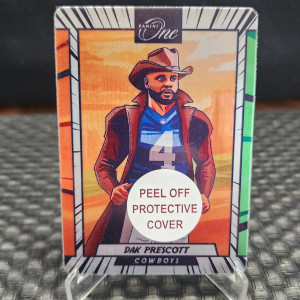 2023 Panini One Dak Prescott Manga Case Hit SSP #9 Dallas Cowboys front