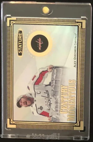 ALEXANDER OVECHKIN 2019-20 Stature Century Momentous front