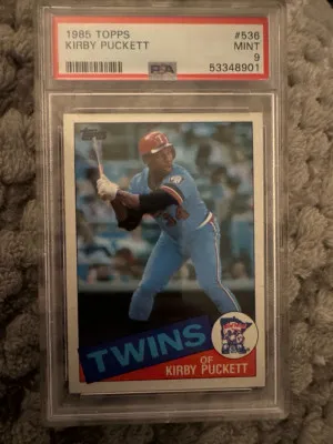 1985 Topps Kirby Puckett front