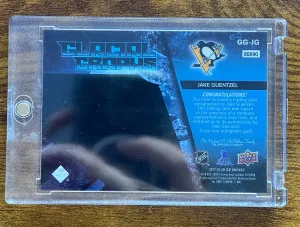 2017-18 Jake Guenztel Upper Deck Ice Inscribed Auto /25 back