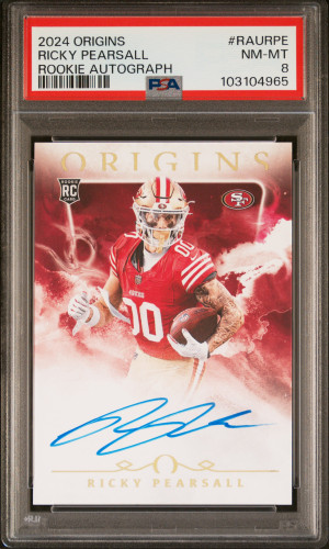 2024 Panini Origins Rookie Autographs Ricky Pearsall front
