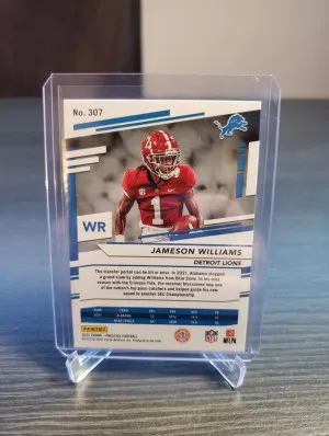 2022 Panini Prestige - Rookies #307 Jameson Williams (RC) back