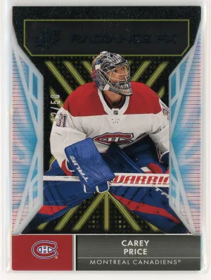 2021-22 SPx #RFX-33 Carey Price Radiance F/X Gold 42/50 ***see details*** front