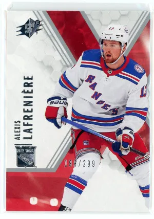 2021-22 SPx #13 Alexis Lafreniere 199/299 front