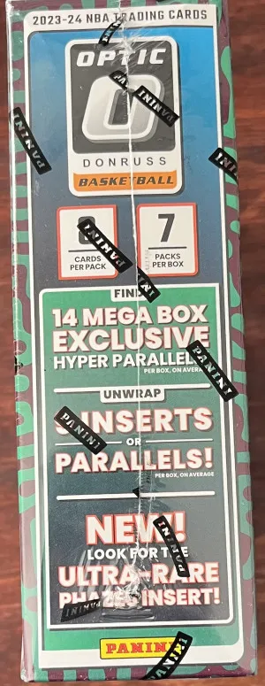 2023-24 Donruss Optic basketball mega box back
