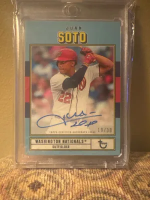 Juan Soto Brooklyn Collection Auto /30 front