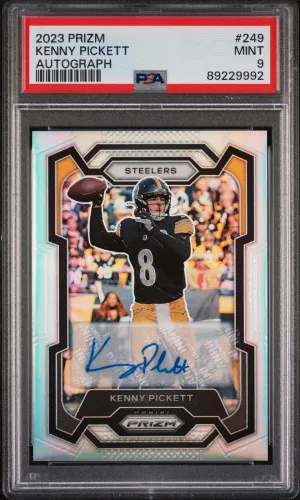 2023 Panini Prizm Kenny Pickett Autograph front