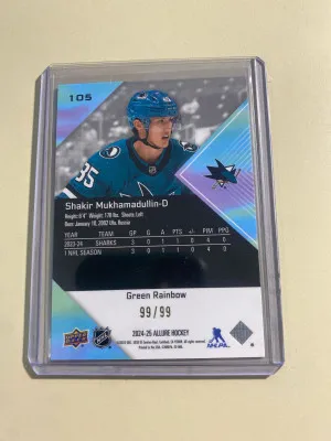 Shakir Mukhamadullin 24-25 Allure Green Rainbow 99/99 back