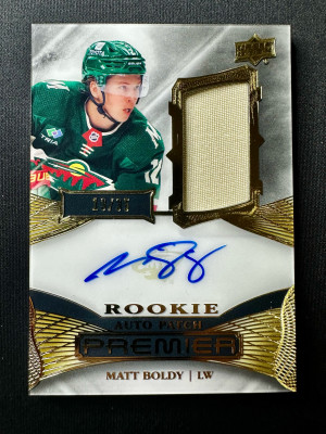 Matt Boldy Premier RPA /35 front