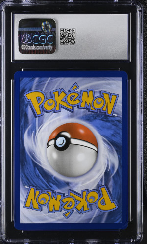 Pokémon Cinderace ex #157/142 English CGC 9 2024 Pokémon Stellar Crown back