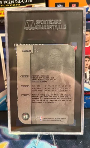 1998-99 Skybox Molten Metal Paul Pierce Rookie SGC 10 back