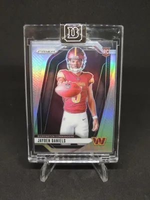 Jayden Daniels 2024 Prizm RC Silver Variation front