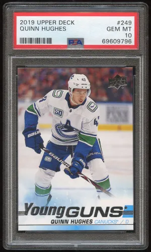 2019 Upper Deck Quinn Hughes front