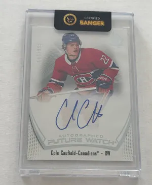 Cole Caufield Future Watch Auto front