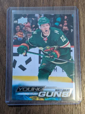 Matt Boldy Young Guns front