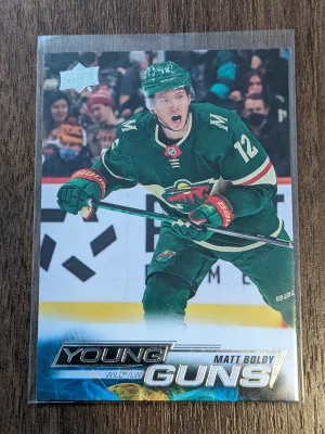 Matt Boldy Young Guns front