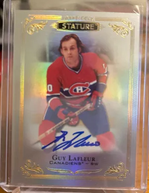 2019-20 Stature Guy Lafleur Auto front