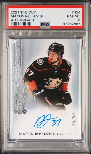 2021 Upper Deck The Cup Mason Mctavish Autograph front