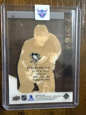 Evgeni Malkin Future Watch Acetate Tribute back
