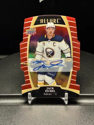 2019 Allure Red Rainbow Auto Jack Eichel front