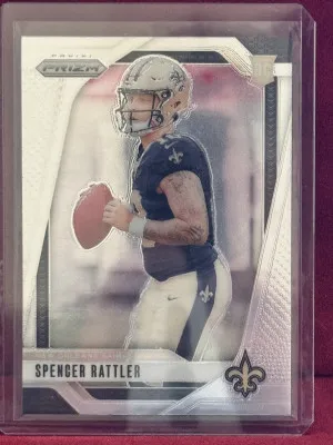 2024 Panini Prizm Spencer Rattler #388 Base RC front