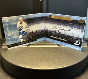 2016 Upper Deck Premier Signature Booklets Nikita Kucherov front