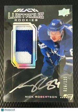 2020 Upper Deck SPx Nick Robertson #LPA-NR Rookie front
