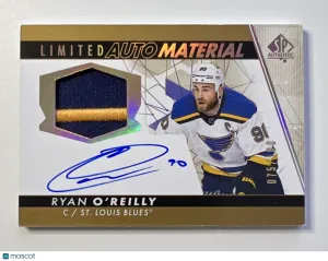 2022-23 SP Authentic Ryan O'Reilly 075/100 Patch front