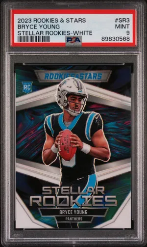 2023 Panini Rookies & Stars Stellar Rookies Bryce Young Stellar Rookies-White front