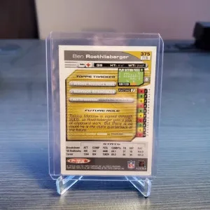 2004 Topps Total - #375 Ben Roethlisberger (RC) back
