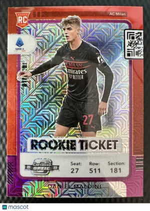 2021 Merlin Daniel Maldini #293 Parallel/Variety Rookie front