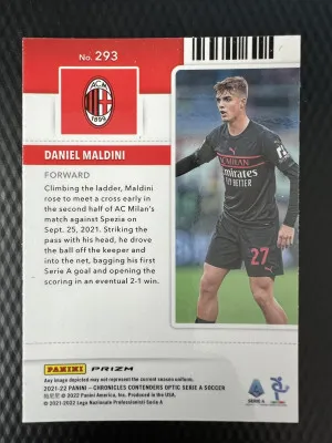 2021 Merlin Daniel Maldini #293 Parallel/Variety Rookie back
