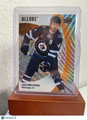 2023-24 Upper Deck Allure Josh Morrissey #81 Orange Slice front