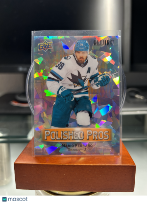 2023-24 Upper Deck Allure Mario Ferraro #PP-5 Polished Pros 150/399 front