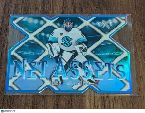 2023-24 Skybox E-X 2000 Net Assets Joey Daccord front