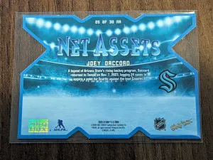 2023-24 Skybox E-X 2000 Net Assets Joey Daccord back