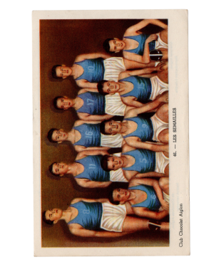 1952 Chocolat L'aiglon Champions Du Chocolat #46 Les Semailles (Belgium) front
