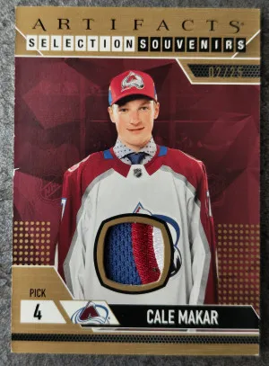 Cale Makar Selection Souvenirs SS-CM front