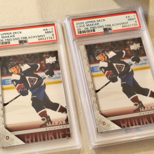 2020 Upper Deck 2005-06 Young Guns Tribute Achievement Cale Makar 05-06 Yng.gns.trb.achvmnt. back
