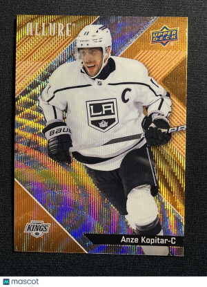 Anze Kopitar Orange Slice Allure 2024-25 Hockey Card 96 front