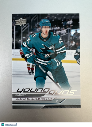 2024-25 Upper Deck Series 1 Shakir Mukhamadullin #211 Young Guns front