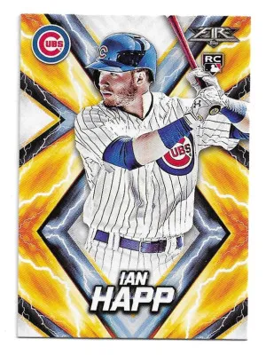 2017 Topps Fire #96 Ian Happ (RC) - Chicago Cubs front