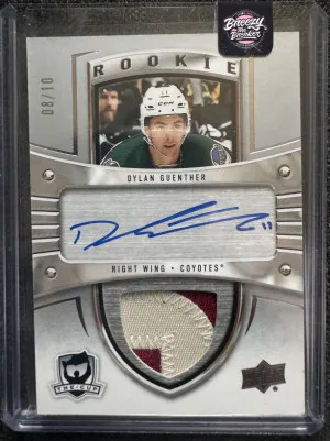 2022-23 The Cup Dylan Guenther RC RPA 8/10 front