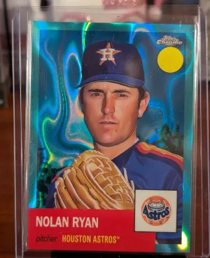 2022 Topps Chrome Platinum Nolan Ryan /250 front