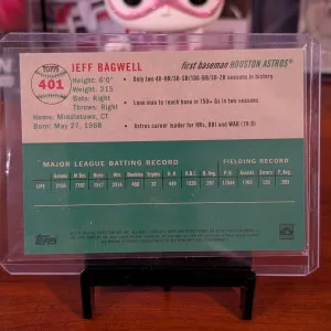 2023 Topps Chrome Platinum Jeff Bagwell /100 back