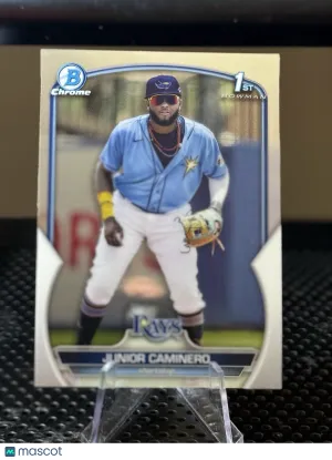 2023 Bowman 1st Edition - #BCP-61 Junior Caminero (RC) front