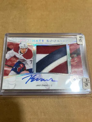 2020 Ultimate Collection Jake Evan RPA /15 front