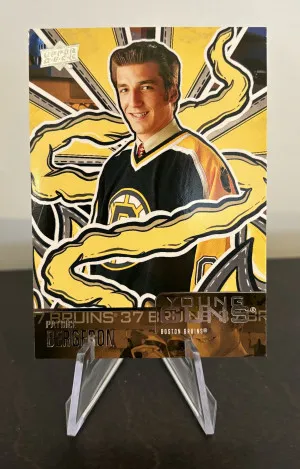 24-25 UD - Patrice Bergeron - Young Guns Renewed front