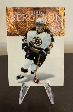 03-04 Topps Pristine - Patrice Bergeron - Gold Rookie /1199 front