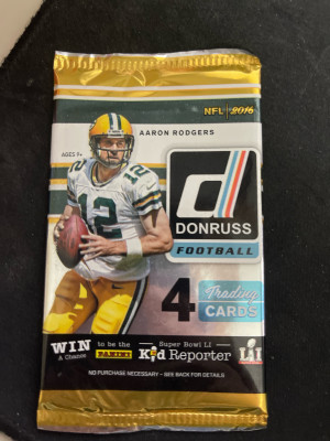 2016 Donruss Unopened Pack front